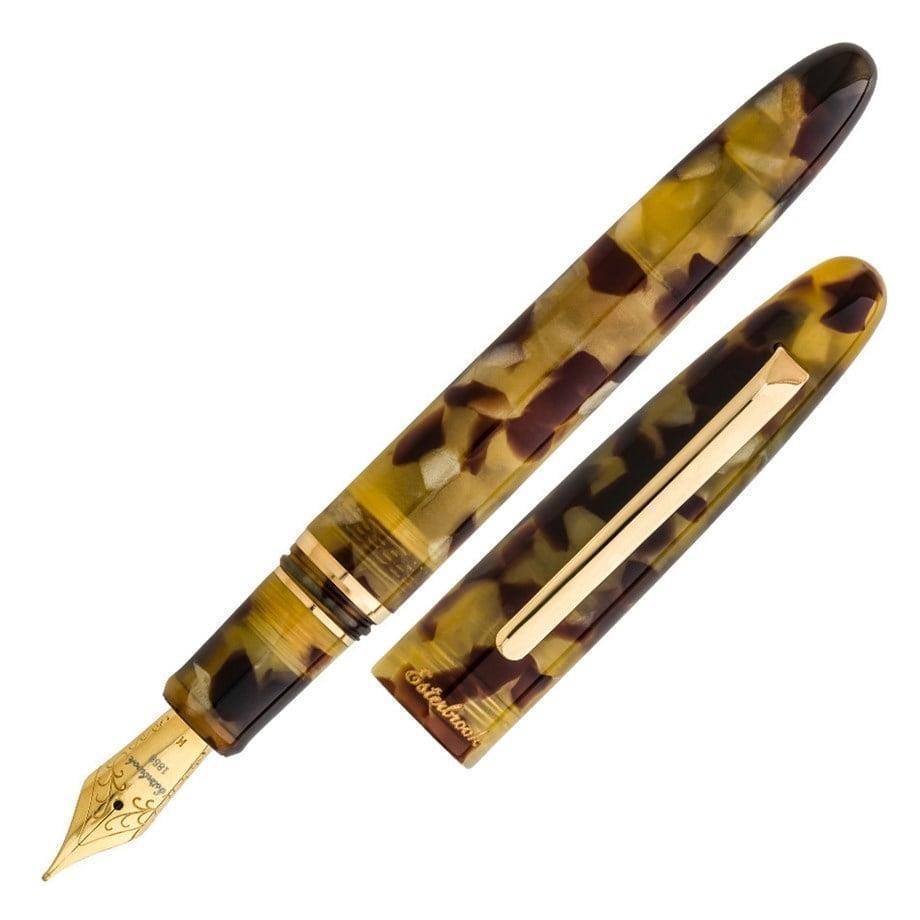 Esterbrook Estie Dolma Kalem Tortoise Gold  Extra Fine