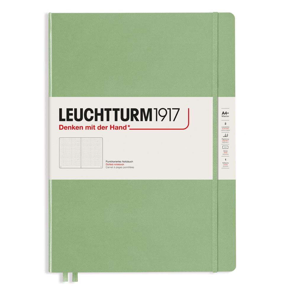 Leuchtturm1917 Master Slim A4+ Noktalı Defter Sage 363920