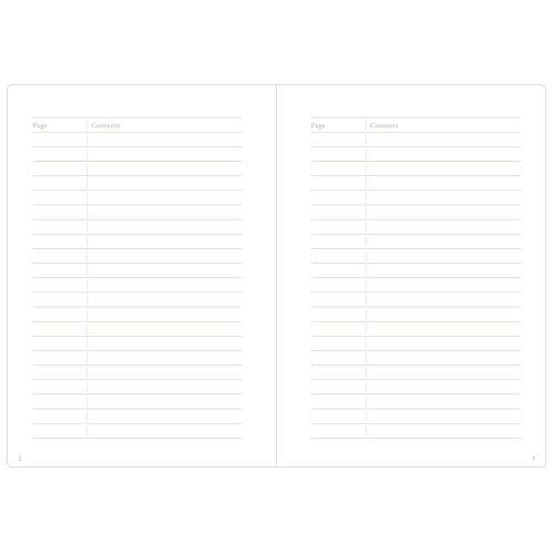 Maruman Mnemosyne Journal Sert Kapak A5 Noktalı Lila Defter