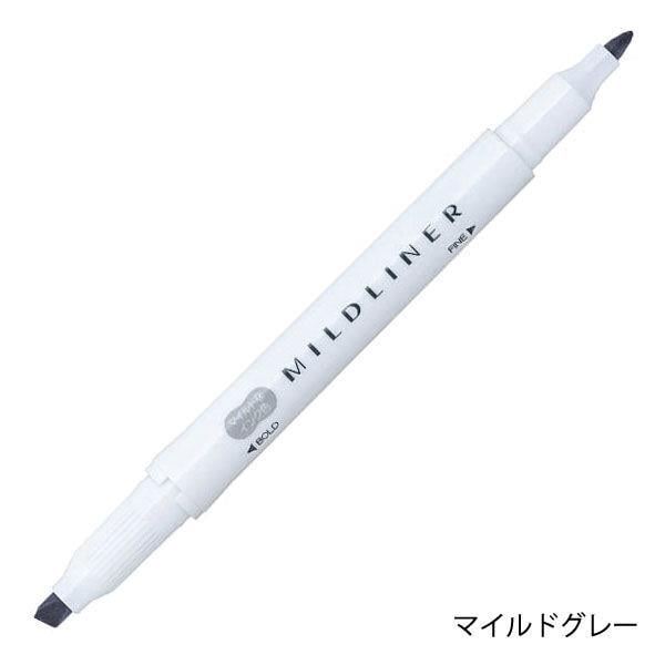 Zebra Mildliner Çift Taraflı Fırça Uçlu Işaretleme Kalemi 5li Set  5C-NC-N SET
