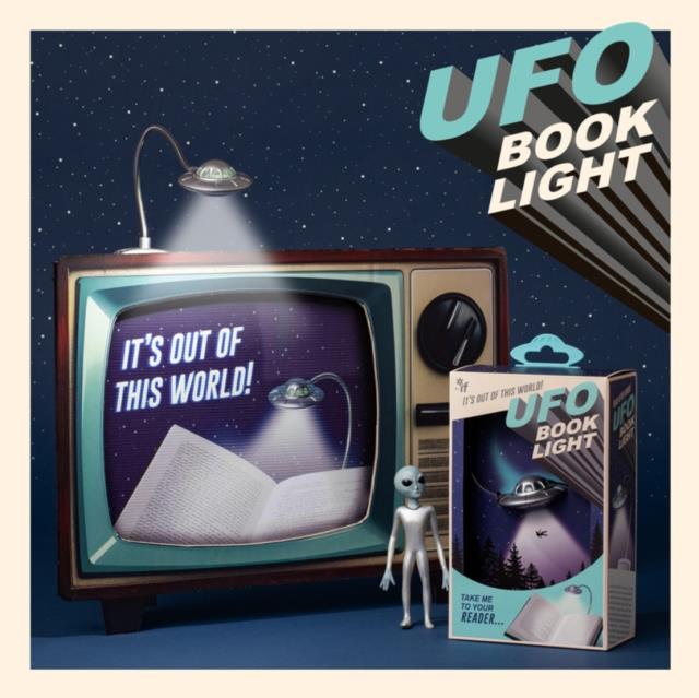 İf  Işıklı & Özel Kutusunda  Kitap Ayracı UFO