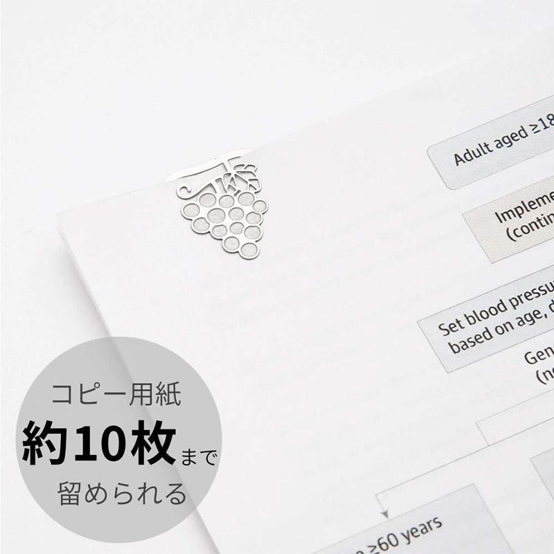 Midori Stainless Steel Bookmark -Fruits  Kitap Ayracı