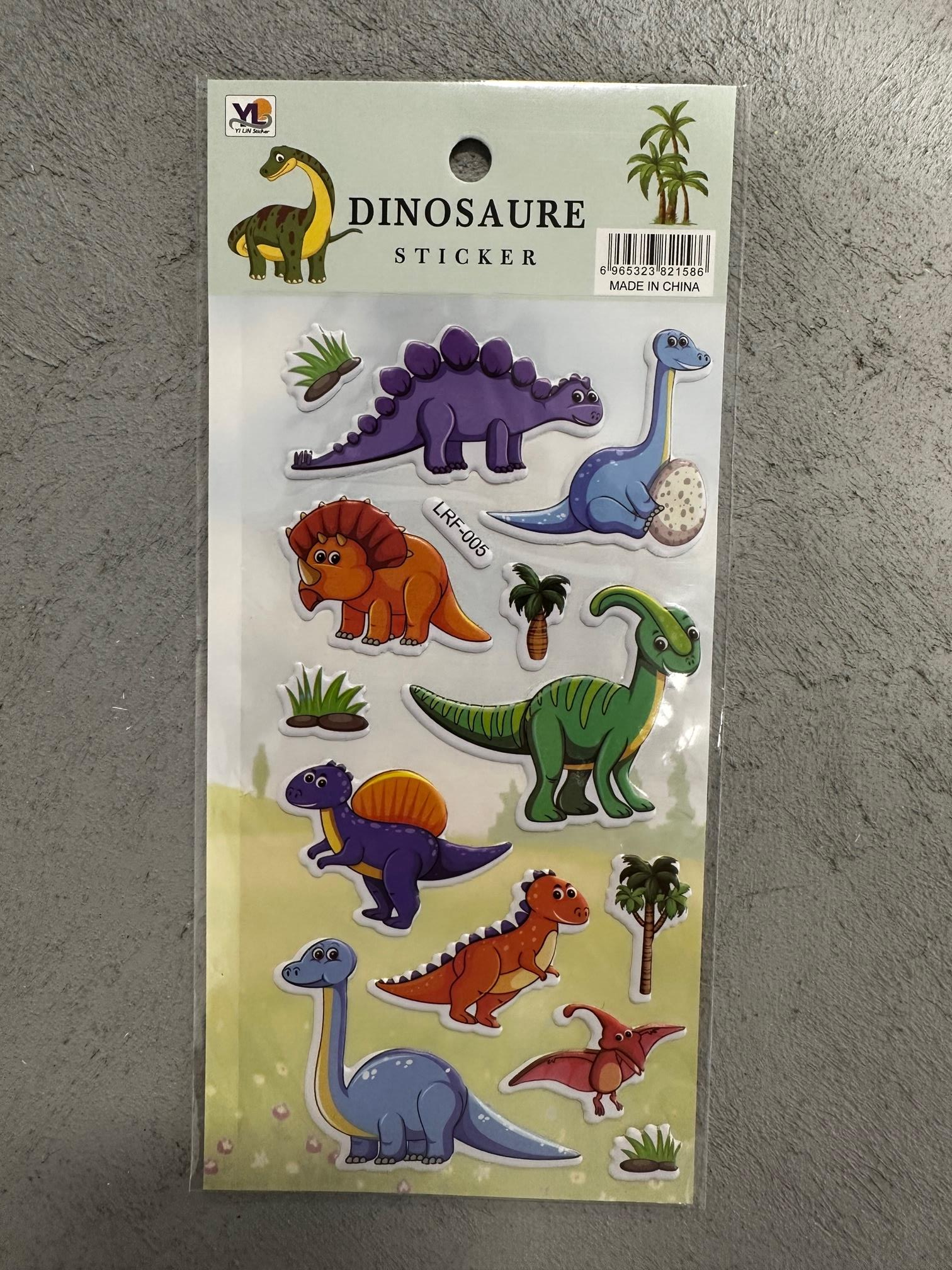  Cute Dino Sticker Seti