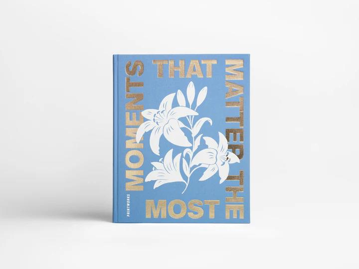 Printworks Fotoğraf Albümü - Moments that Matters the Most Mavi