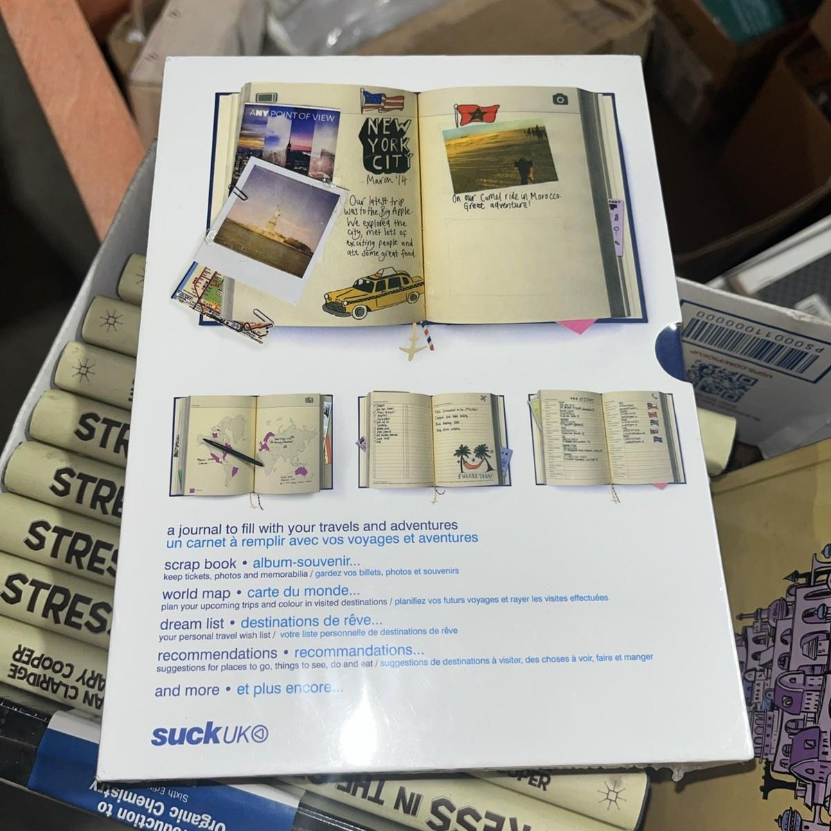 Suck Uk My Travel Journal - A5  Seyahat Günlüğü
