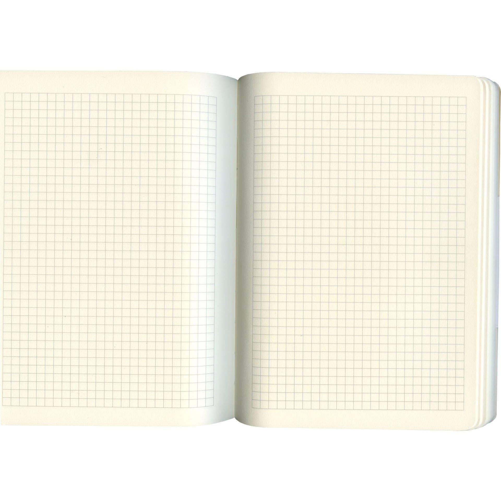 Pulko Defter 110gr Ivory Kağıt, A5, Termo Deri, 224 Sayfa, Kareli, 047, Siyah