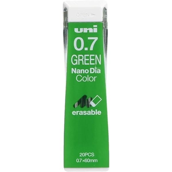 Uni Nano Dia  0.7 mm Kalem Ucu - Yeşil