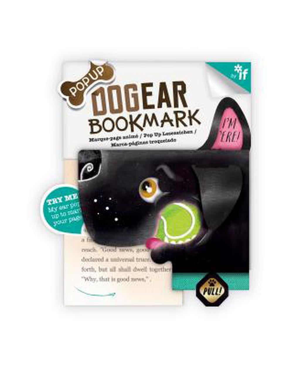 İf Dog Ear Bookmarks Kitap Ayracı Diana: Black Labrador