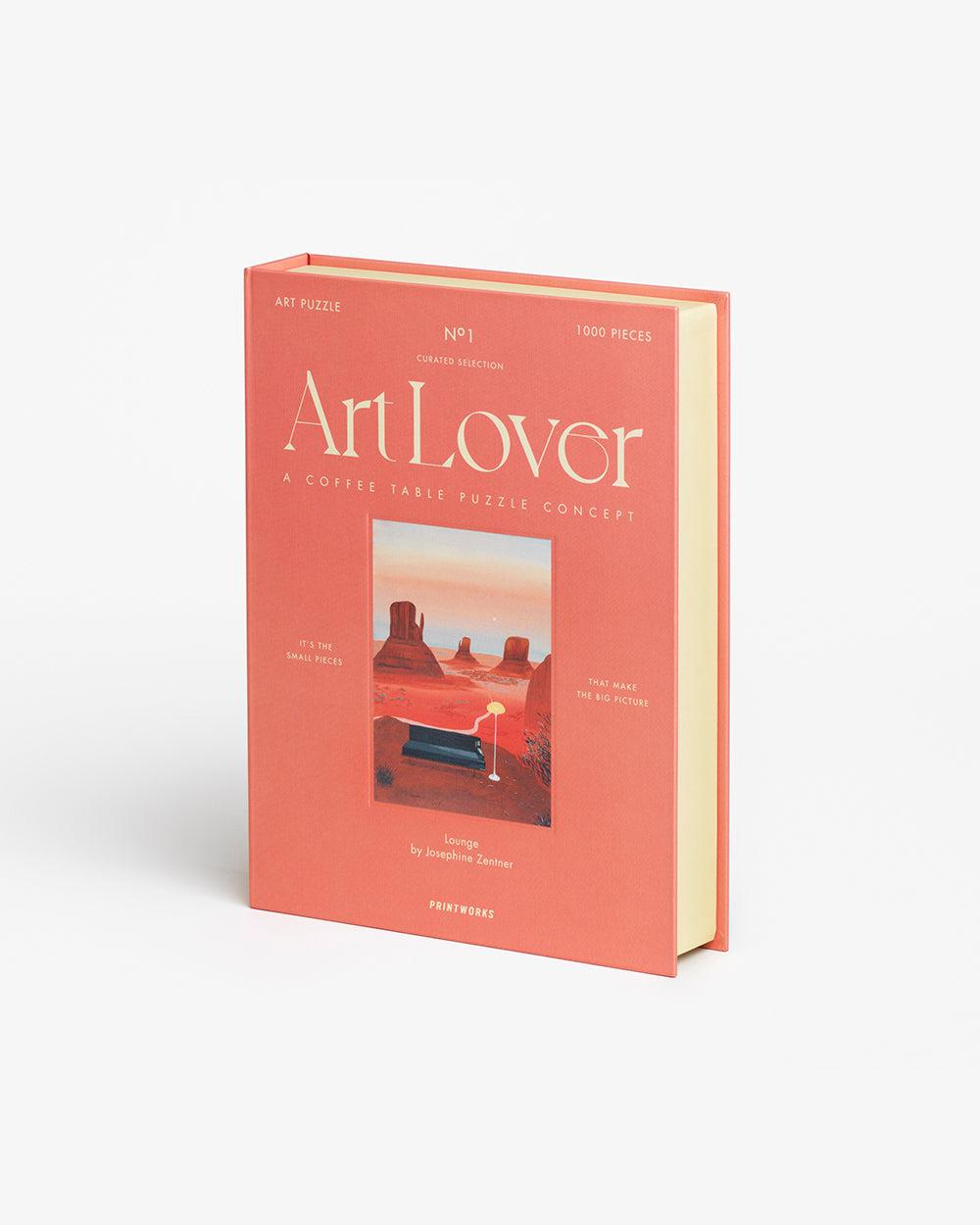 Printworks Art Lover Book Puzzle 1000 Parça - Lounge