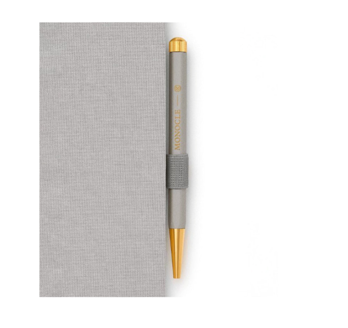 Leuchtturm1917 x Monocle Limited Edition Pen Loop, Kalem Tutacağı Light Grey 363376