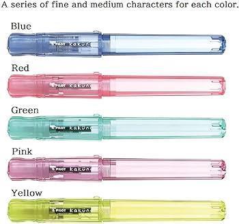 Pilot Kaküno Reçine Gövde Family Series Girl Şeffaf Pembe  F