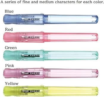 Pilot Kaküno Reçine Gövde Family Series Girl Şeffaf Pembe  F