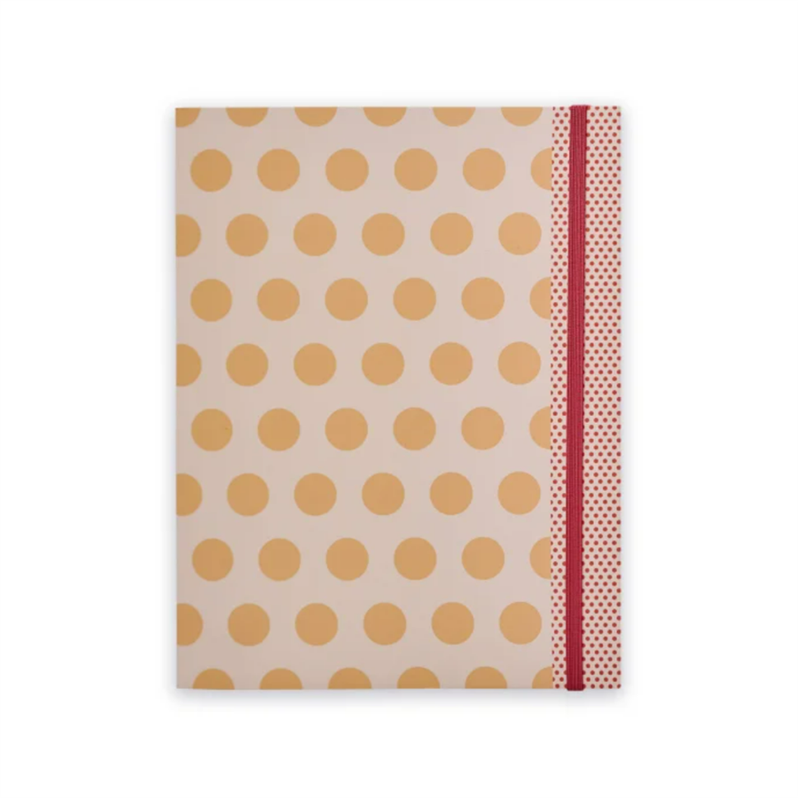 Episode Dotty Orange Polka XL Perfect Bound Defter