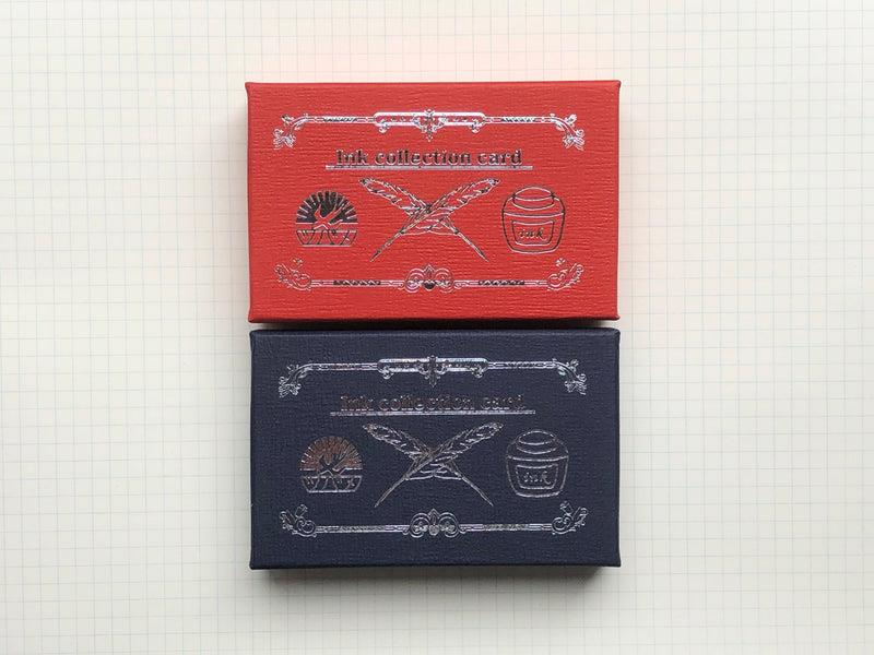 Tsubame Note Ink Collection Mürekkep Deneme Kart Seti Navy 