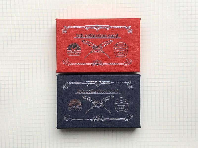 Tsubame Note Ink Collection Mürekkep Deneme Kart Seti Navy 