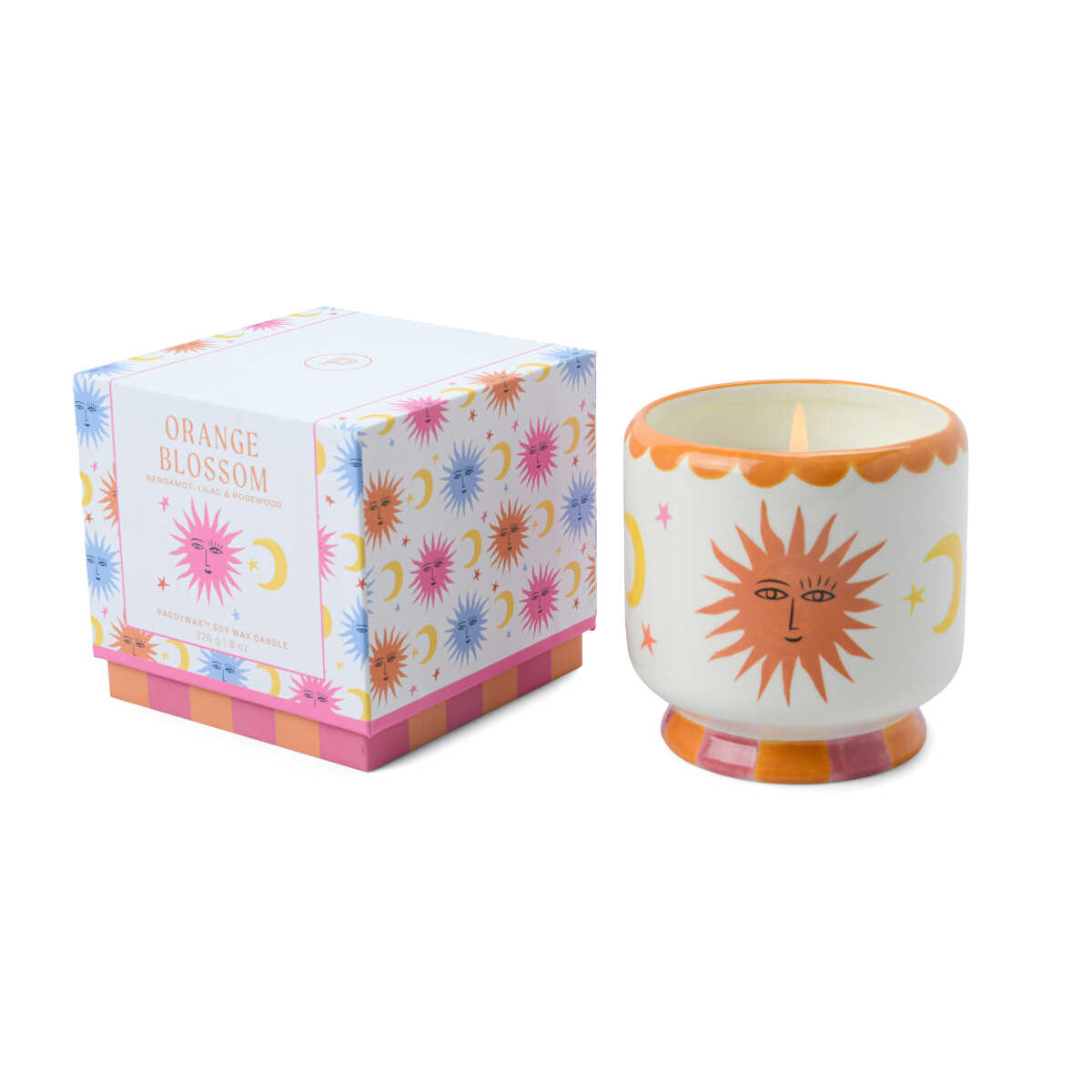 Paddywax A Dopo Luxury Artisan El Boyaması 226g Mum - Sun- Incence & Smoked 