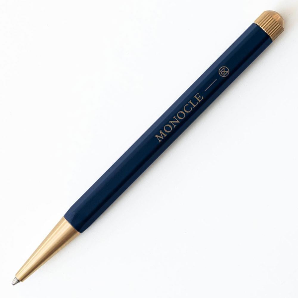 Leuchtturm 1917 x Monocle Drehgriffel Tükenmez Kalem Mavi 363381