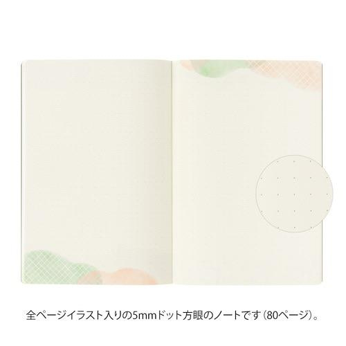 Midori MD Paper B6  Noktalı Desenli Defter