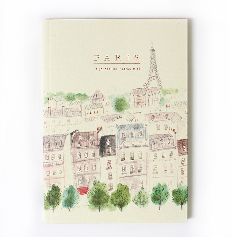 Pansy Daisy L'après Travel Journal Seyahat Günlüğü Defteri - Paris