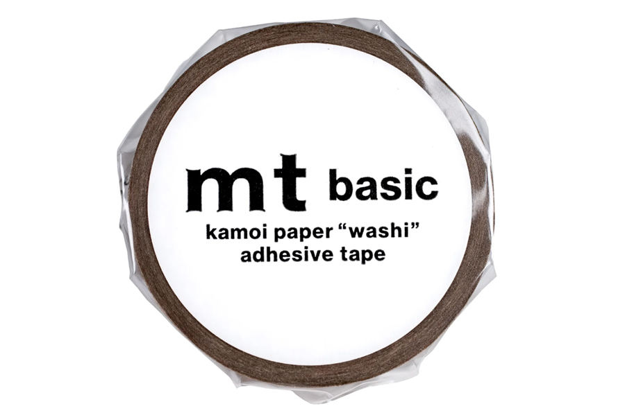 Kamo-i Masking Washi Tape 15mm×7m Yellow Earth
