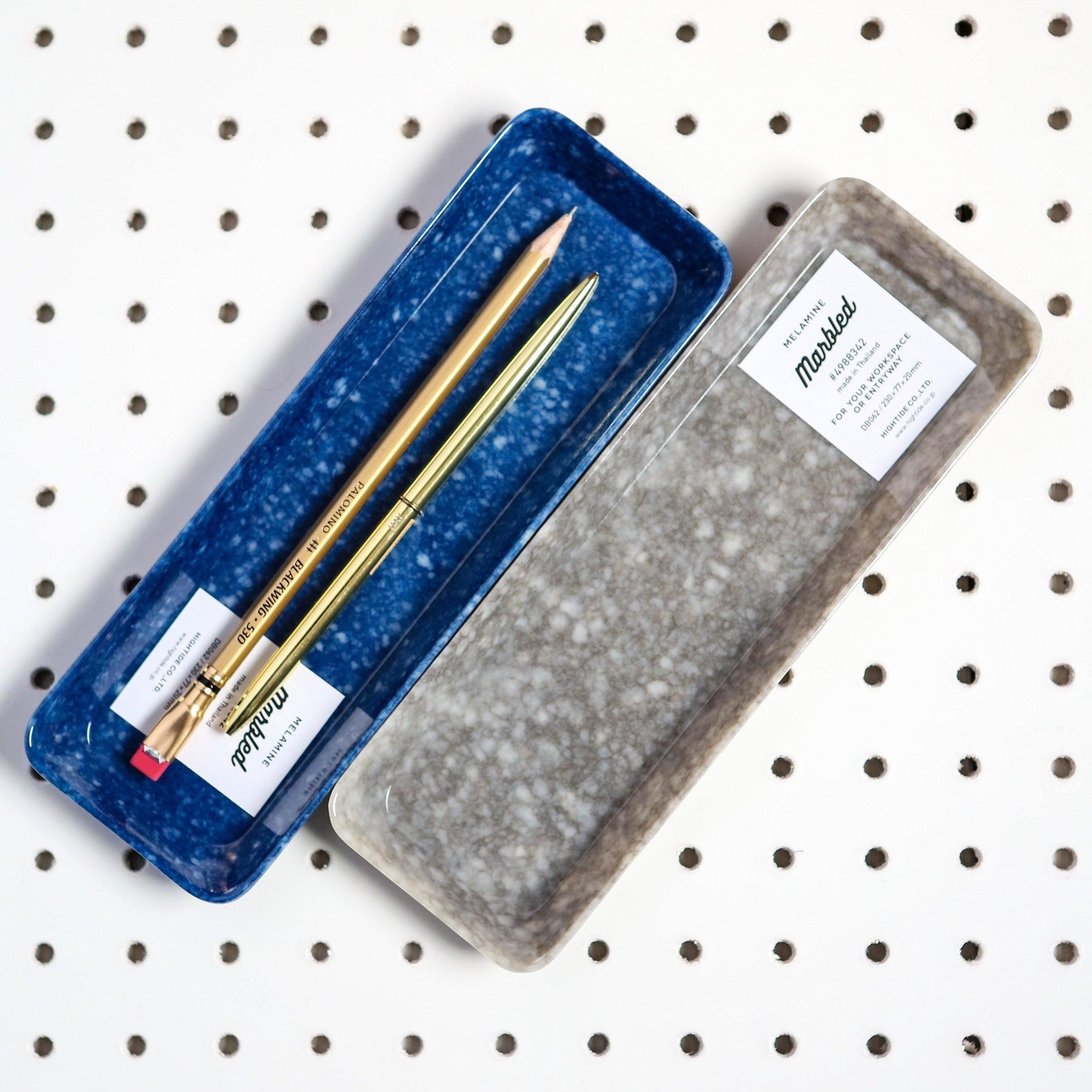 Hightide  Penco Marbled Melamin Kalem Tepsisi Gray