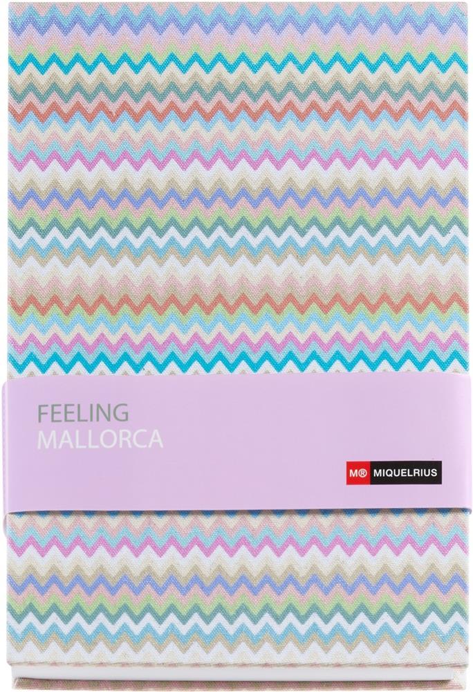 Miquelrius Mallorca Collection 14 x 20 cm Zig Zag Noktalı Defter  