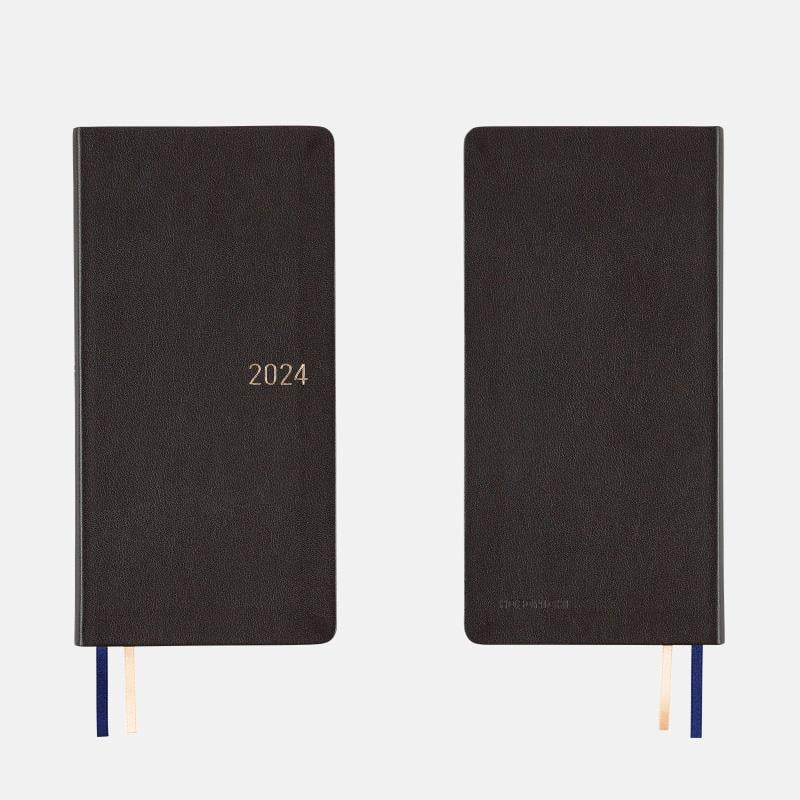 Hobonichi Techo Weeks Japanese Version 2024 Jan Start Fine Classic Series Classical Navy Deri Kapak