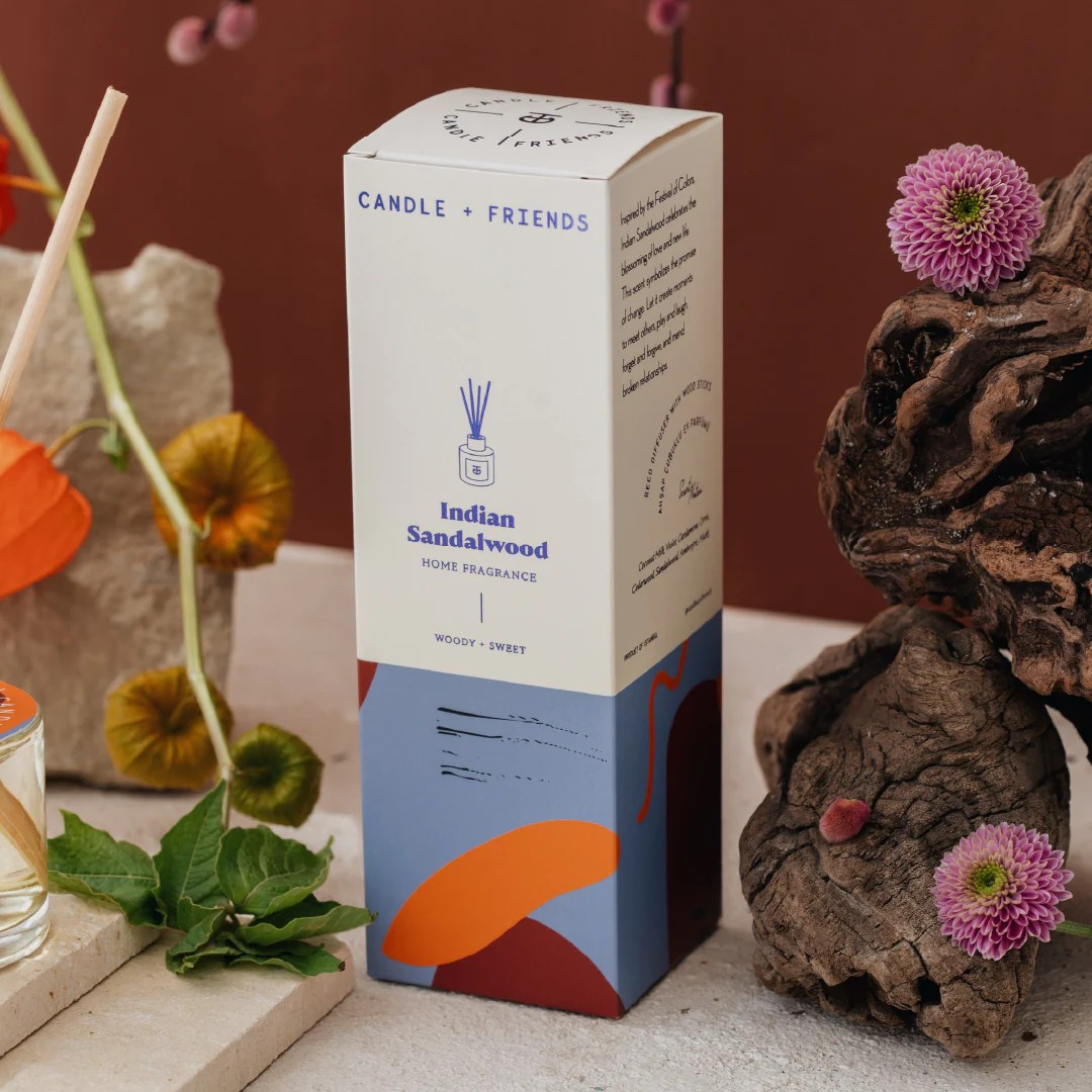 Candle + Friends Indian Sandalwood Oda Kokusu