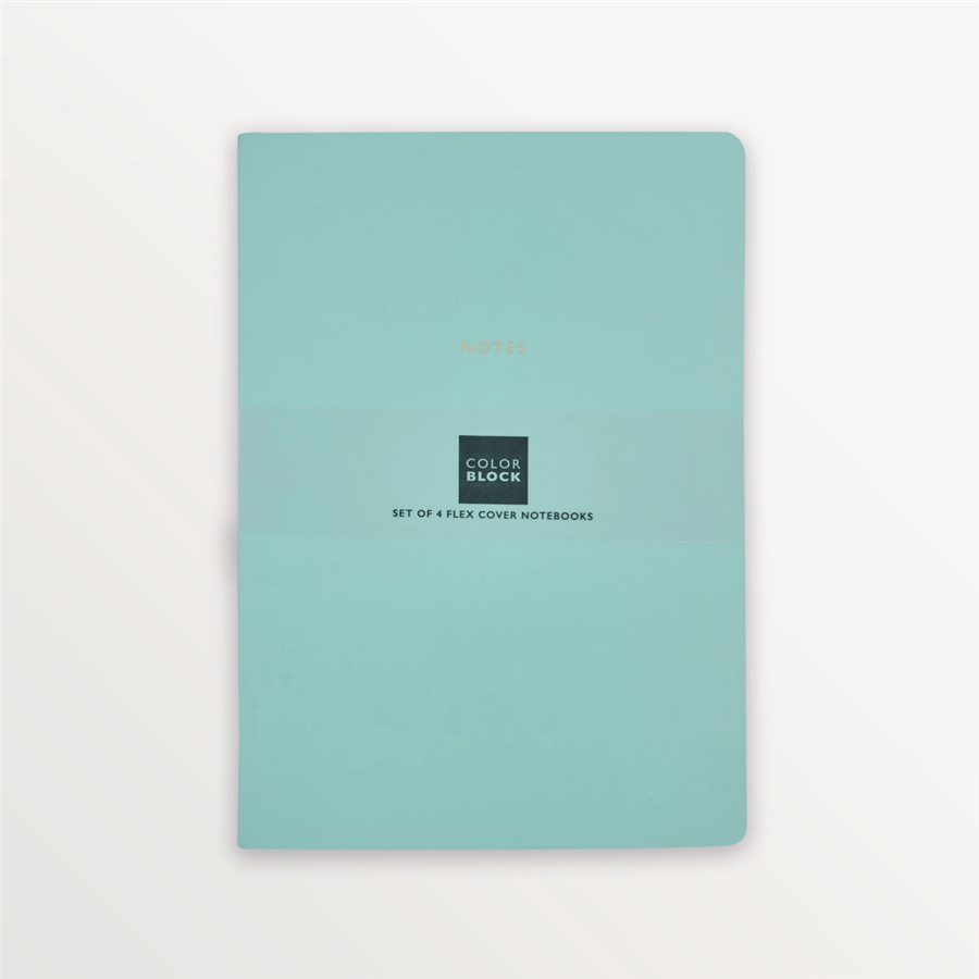 Episode Colourblock Uno Green Gamut 4'lü B5 Defter