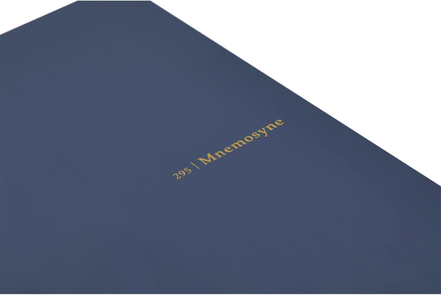 Maruman Mnemosyne N295-72 Special Dolma Kalem Uyumlu Japon Telli Çizgili A5 Navy
