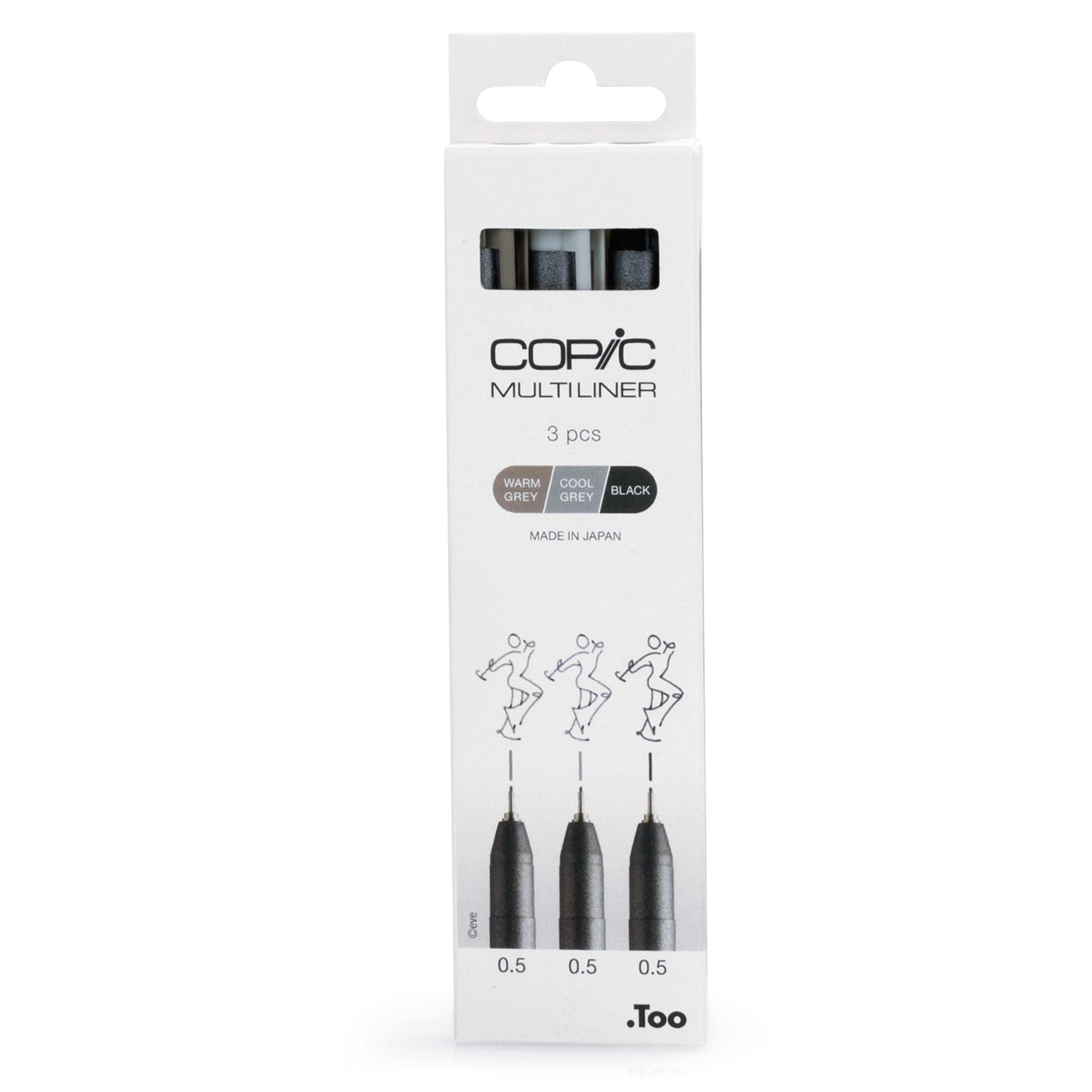 Copic Multiliner Classic Color 3'lü Set