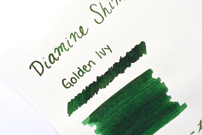 Diamine Ink Shimmering Mürekkep Golden Ivy 2018