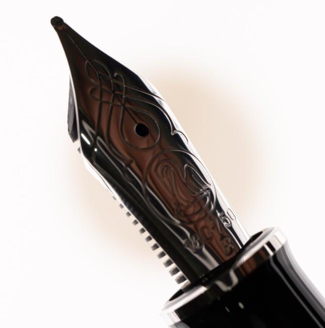 Pelikan Souveran M815  Metal Striped Blue Special Edition Dolma Kalem EF