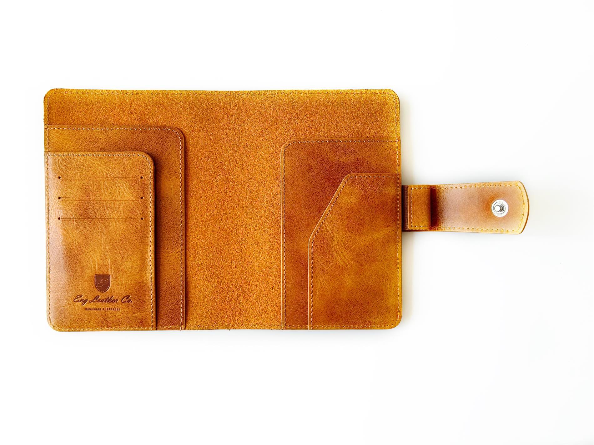 Eng Leather Colorado A6 Ebatlı Deri Defter Kılıfı ve Organizer