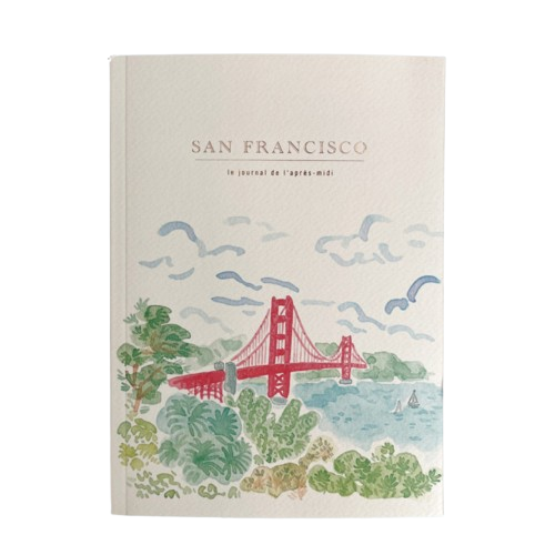 Pansy Daisy L'après Travel Journal Seyahat Günlüğü Defteri - San Francisco (Bridge)