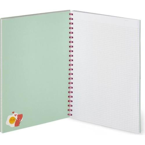 Legami Okul Defteri Trio A4 Spiralli Egg
