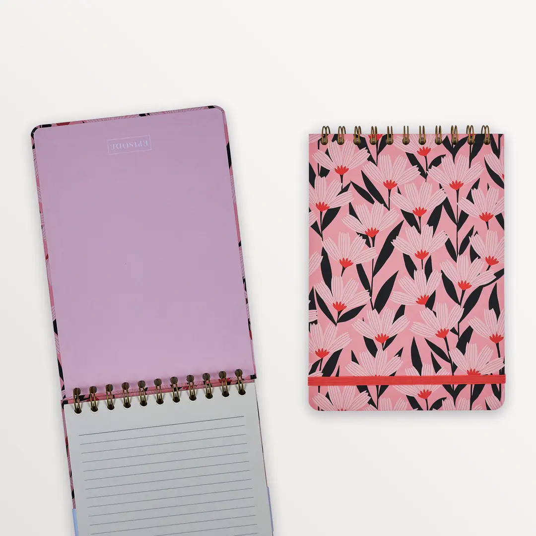 Episode Modern Florals Vivid Tropics A5 Spiralli Defter