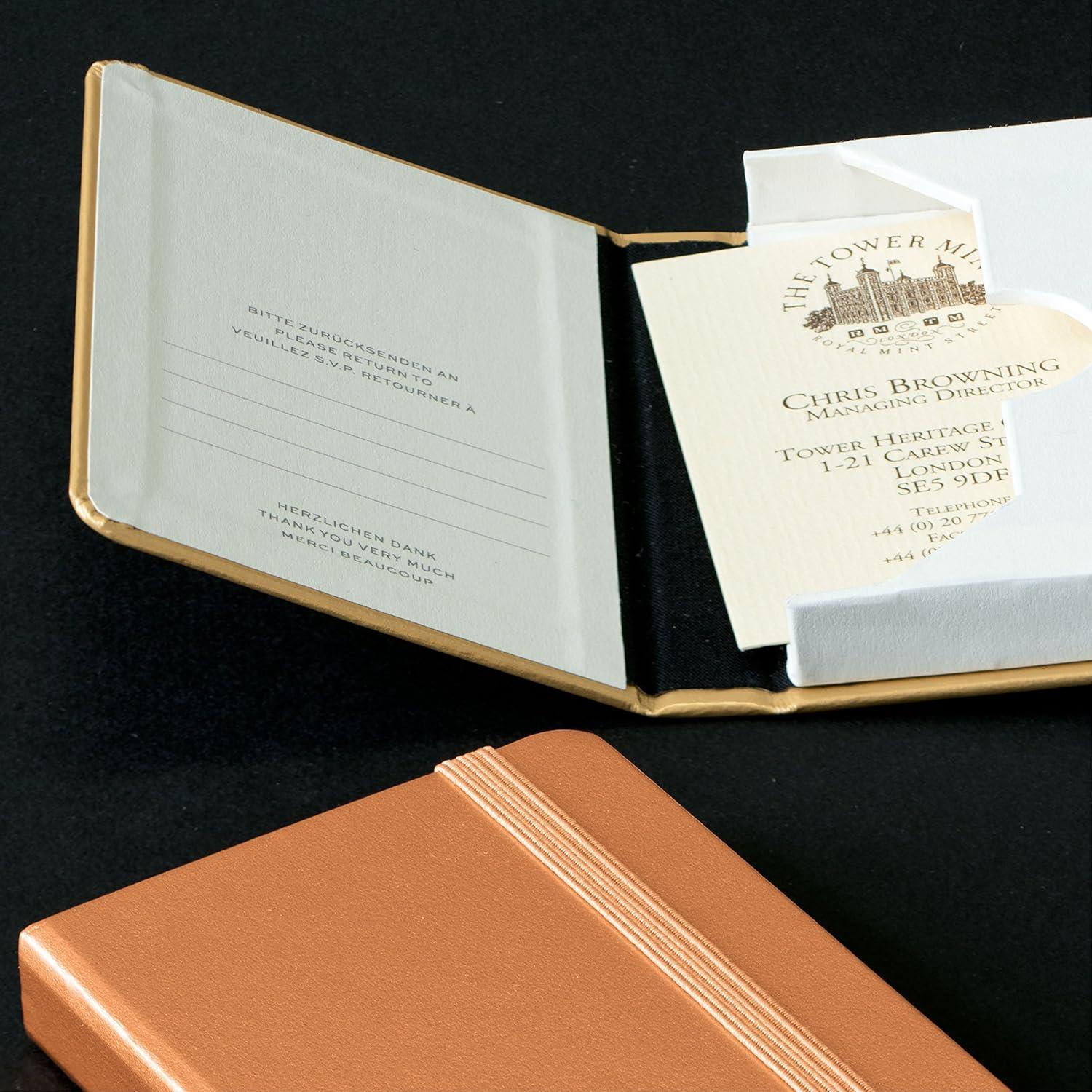 Leuchttrum 1917 Defter Görünümlü Kartvizitlik Copper 355542