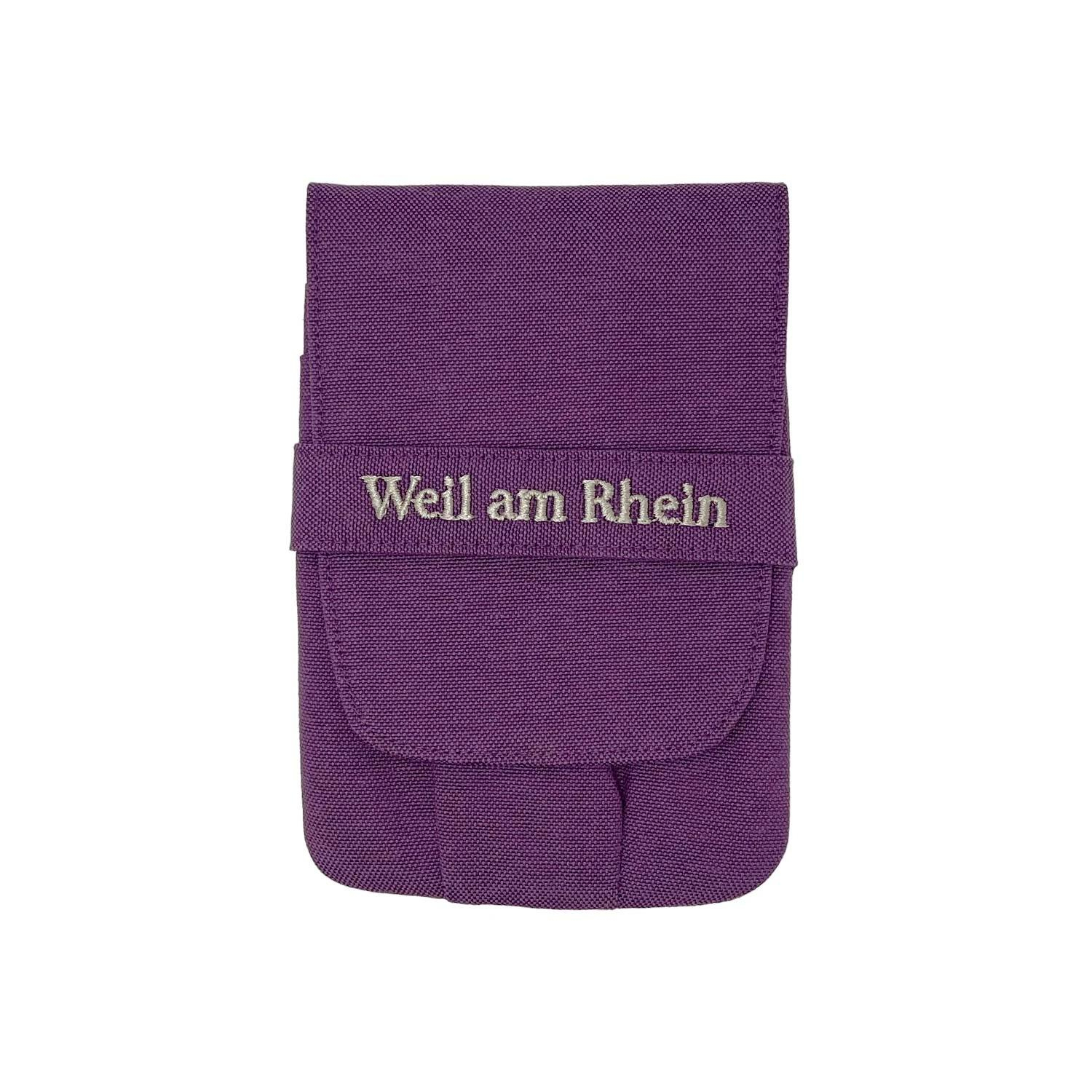 Weil am Rhein 3'lü Kalem Kılıfı Magenta