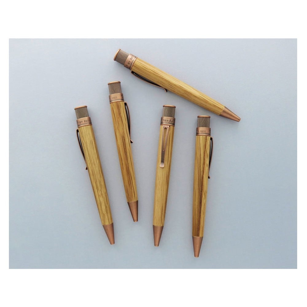 Retro 51 Tornado Woodworks Bourbon Barrel Roller Kalem VRR-2453