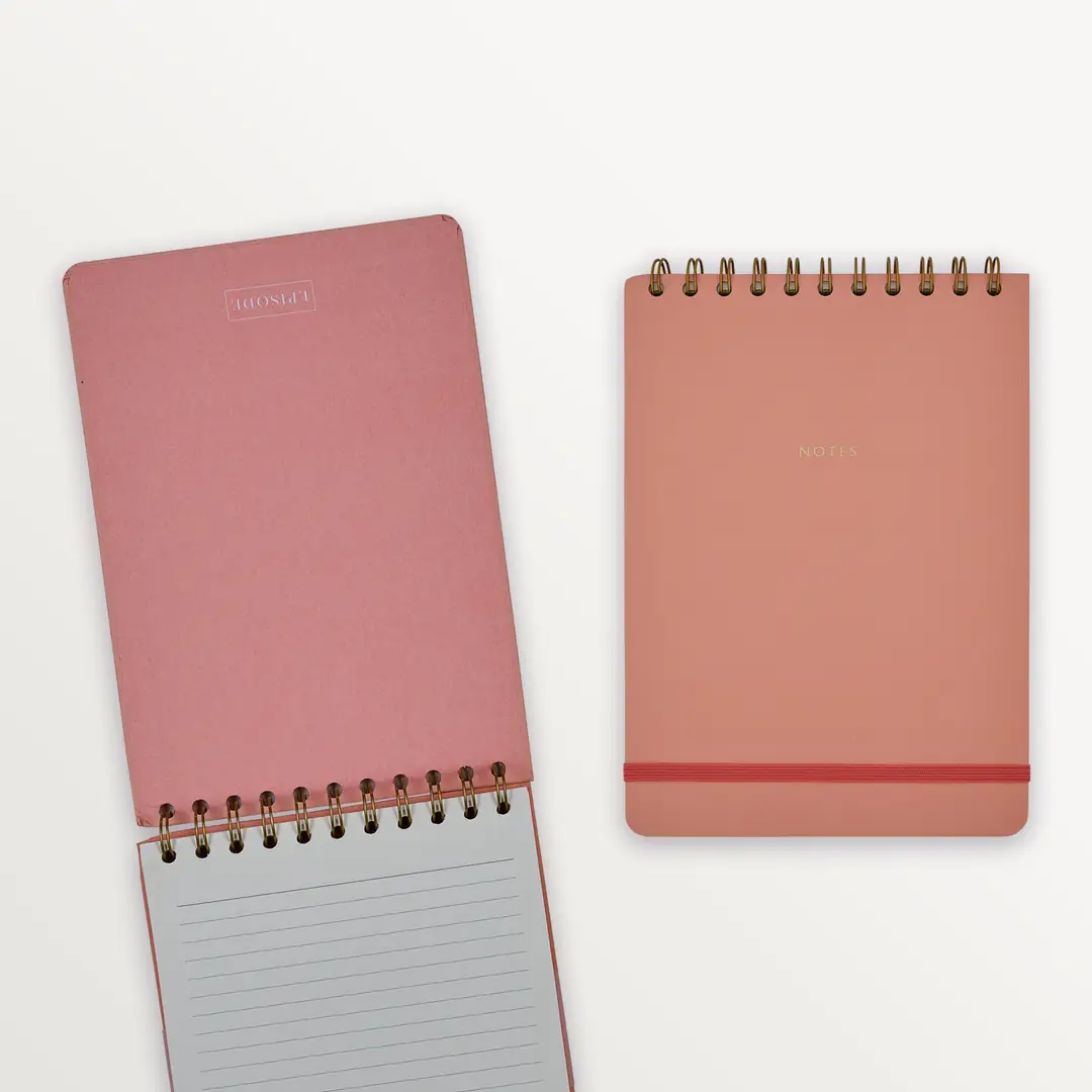 Episode Colourblock Uno Peach Fuzz A5 Spiralli Defter