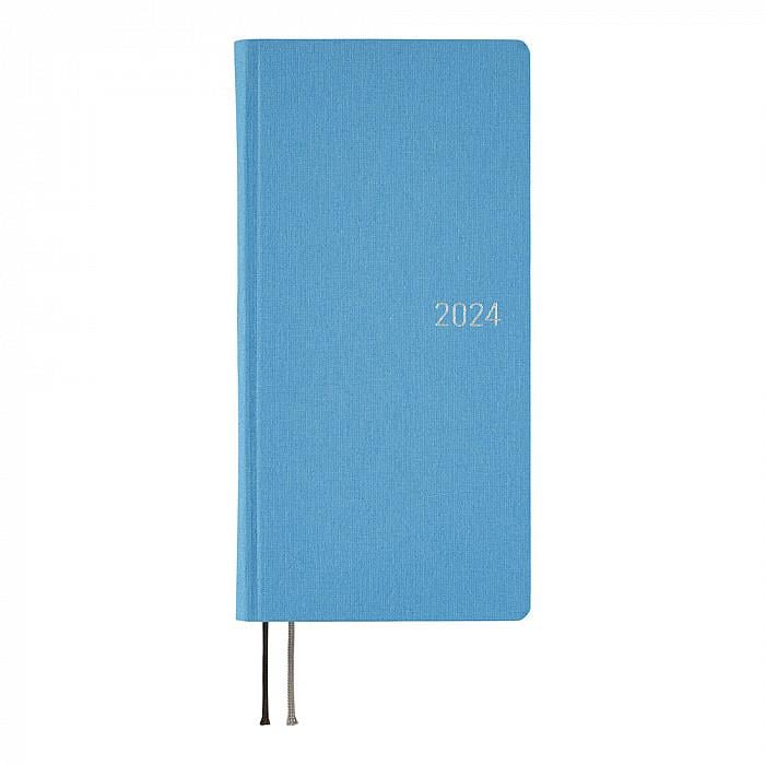 Hobonichi Techo Weeks Mega Japanese Version 2024 Jan. Start Celeste Blue
