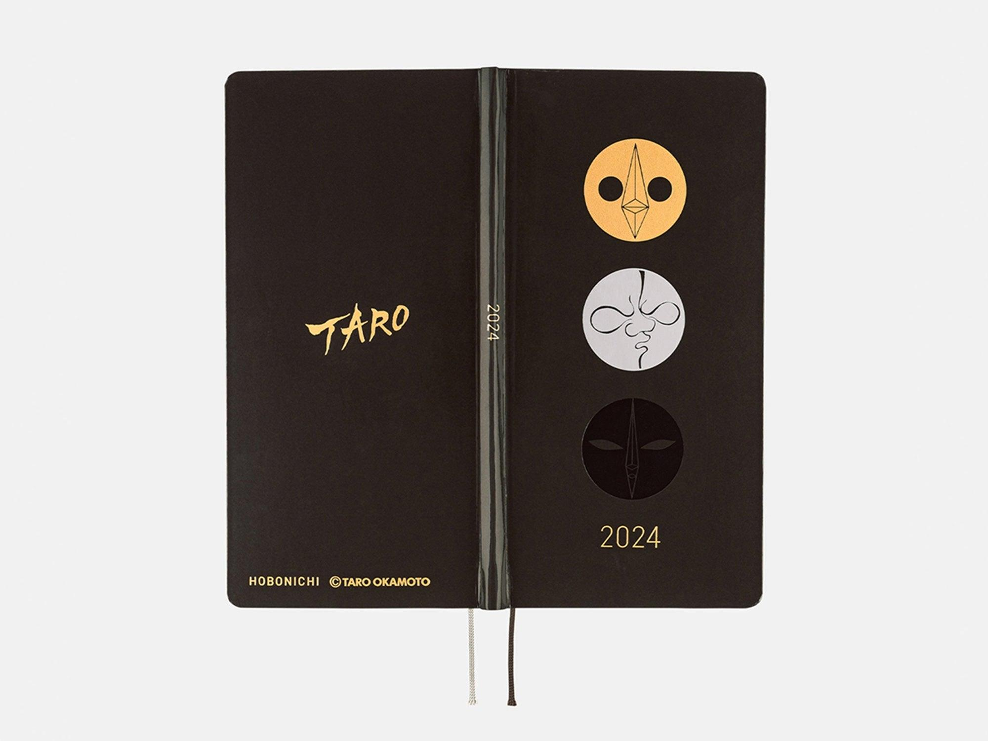 Hobonichi Weeks Japanese Version 2024 Jan. Start Taro Okamato Three Faces
