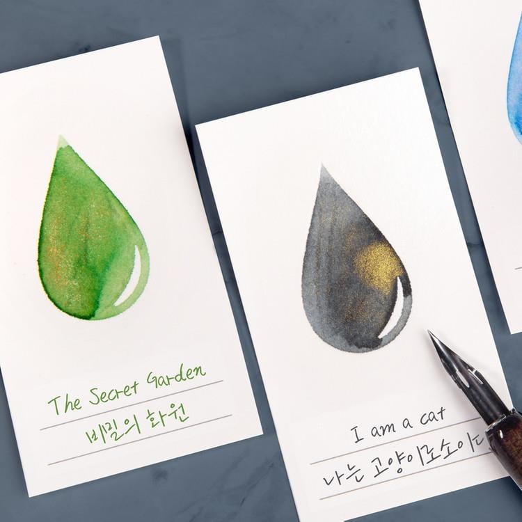 Wearingeul Ink Drop Color Card - Mürekkep Deneme Kartları 50'li Paket