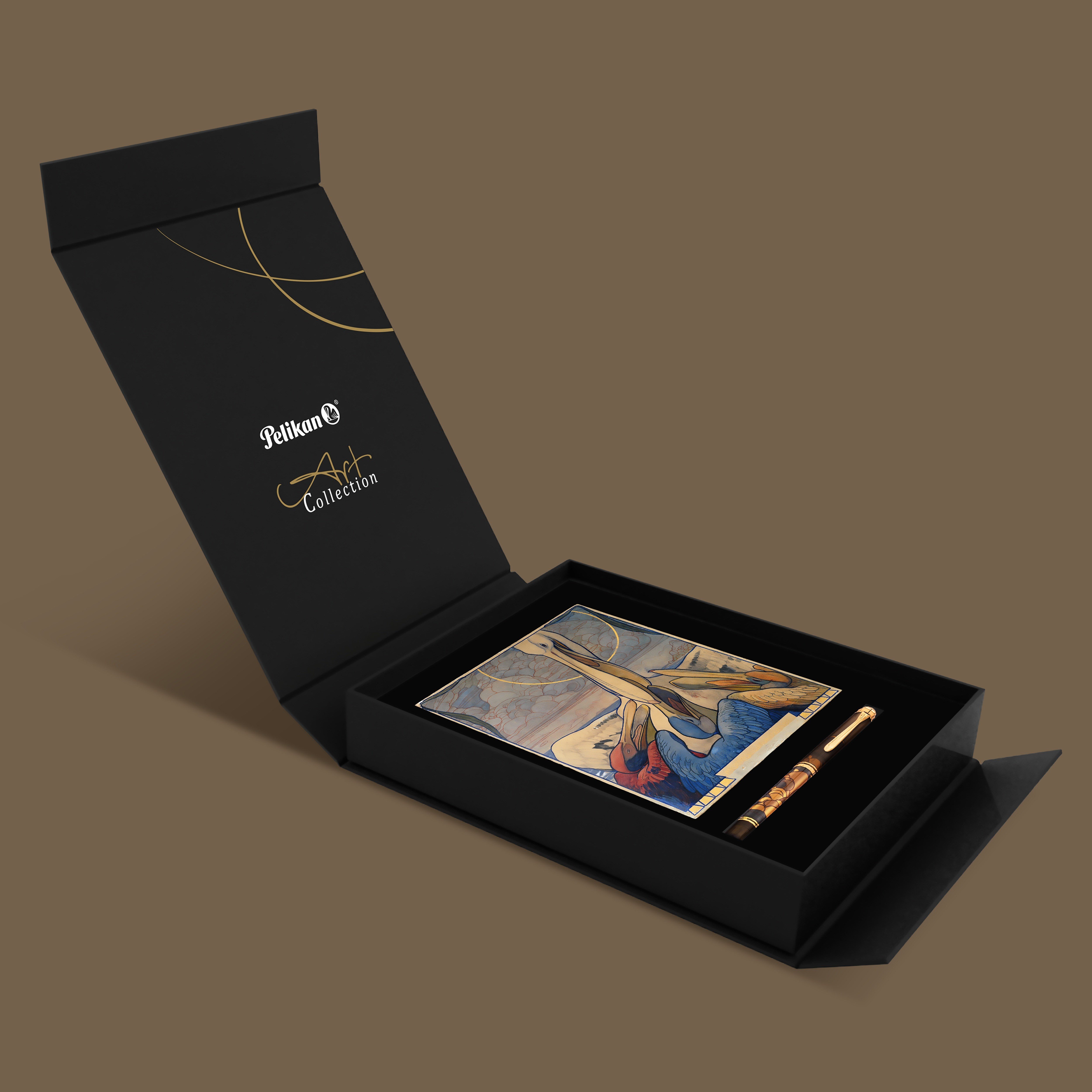 Pelikan Souverän M600 Sanat Koleksiyonu Georg Tippel Özel Üretim Dolma kalem 