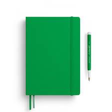 Leuchtturm1917 2025 Colors Orta Boy (A5), Sert Kapak, 251 Sayfa, Çizgili Defter Spring Leaf 372194