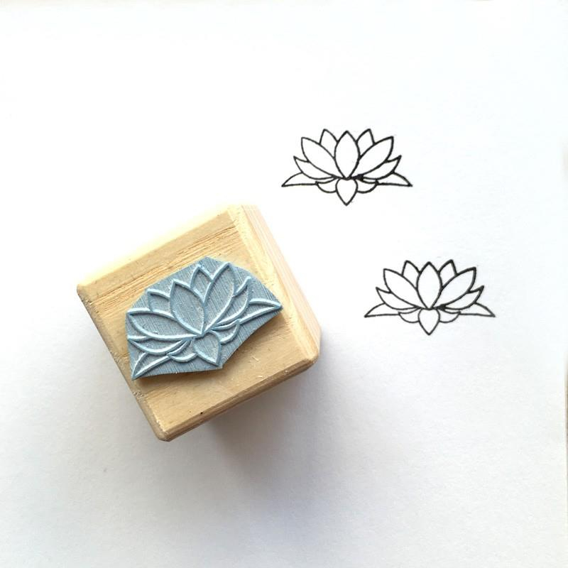 Art'n Smile Hand Made Stamp Damga - Lotus