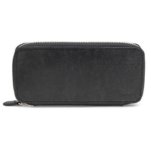 Luddite Limited Edition Hand Made Maya Derisi Fermuarlı Kalemlik Black