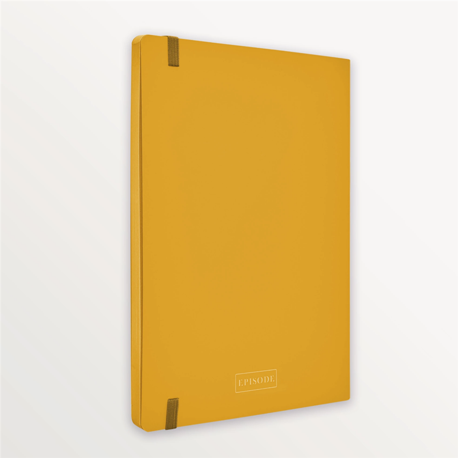 Episode Colourblock Uno Topaz Yellow A5 Perfect Bound Defter