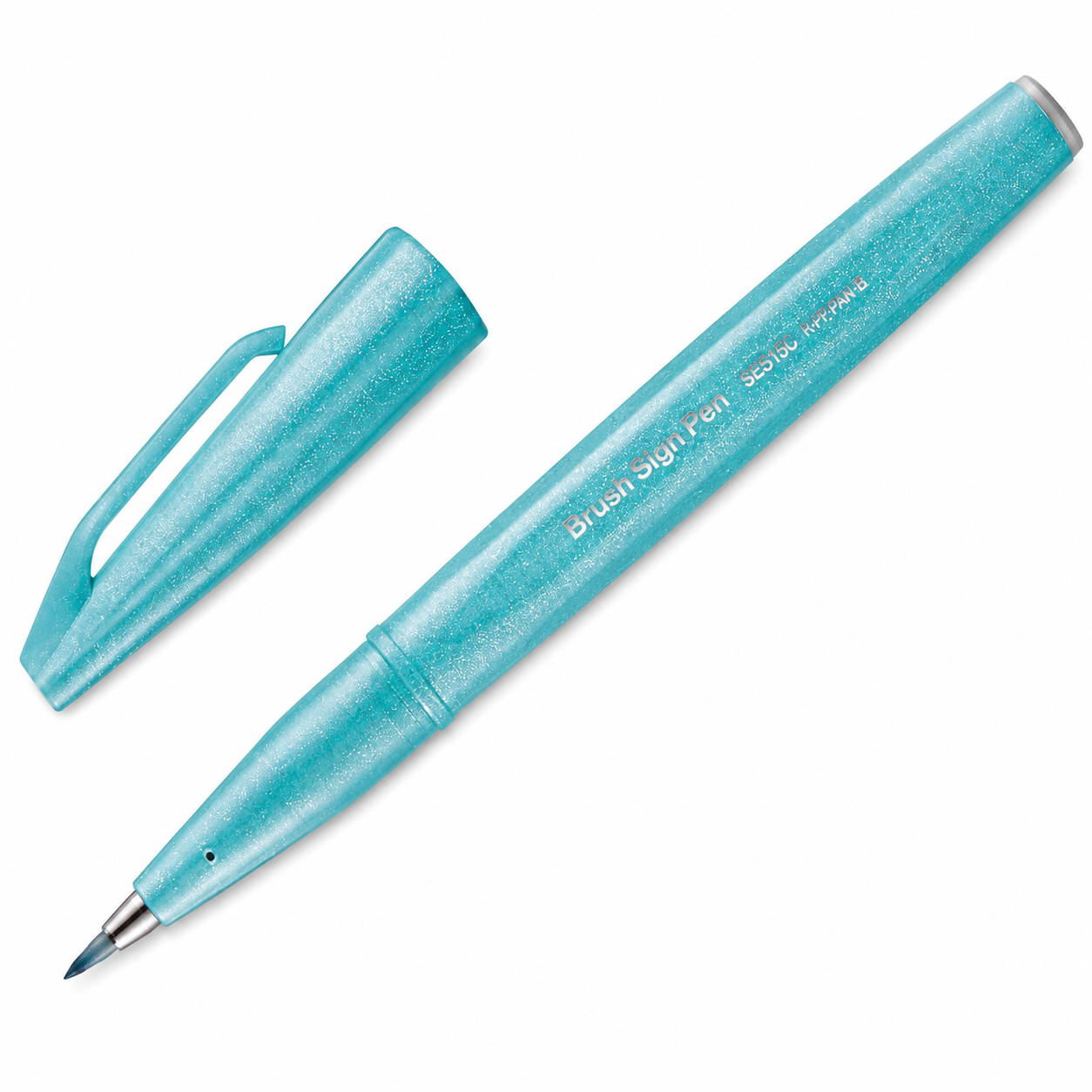 Pentel Brush Sign Fırça Uçlu Keçeli Kalem SES15C Sky Blue